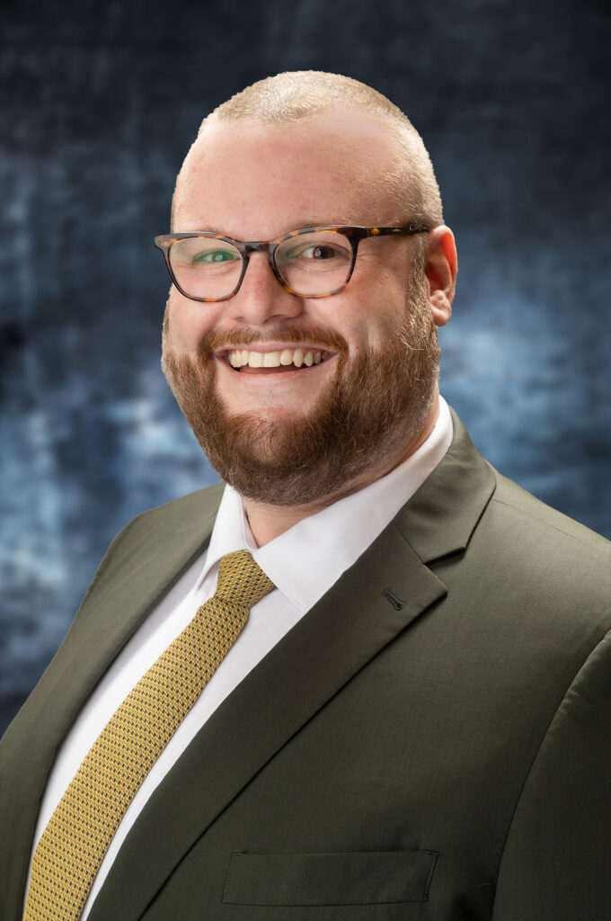 Portrait Headshot of Davis Tapp